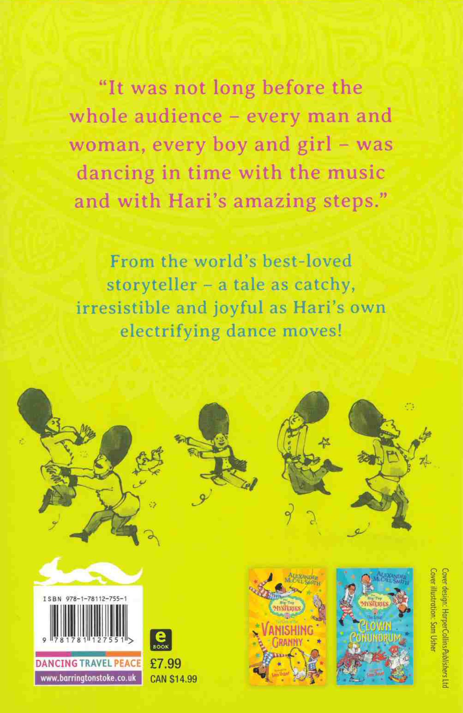 Hari And His Electric Feet (Back cover)