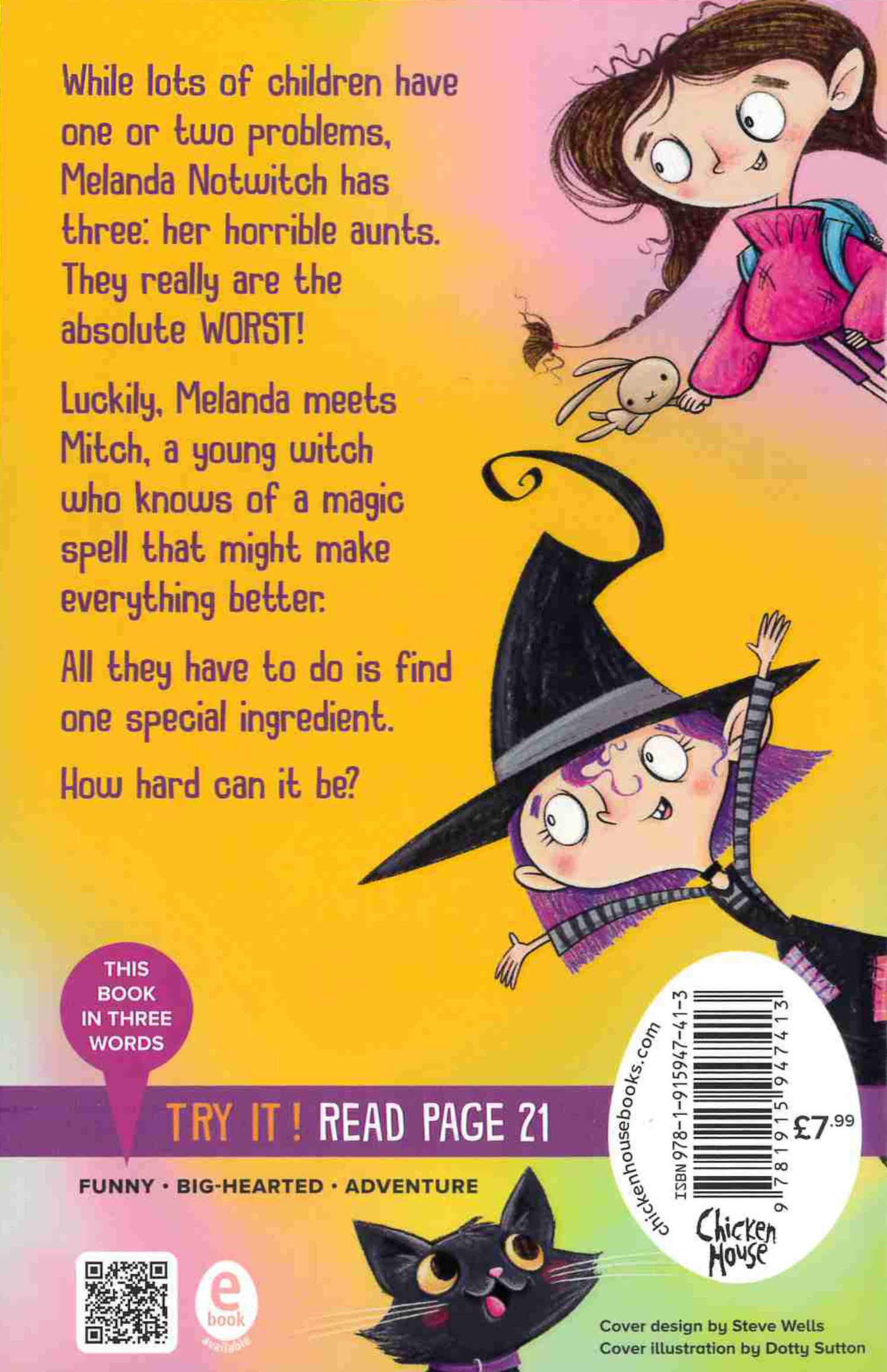 The Notwitches (back cover)