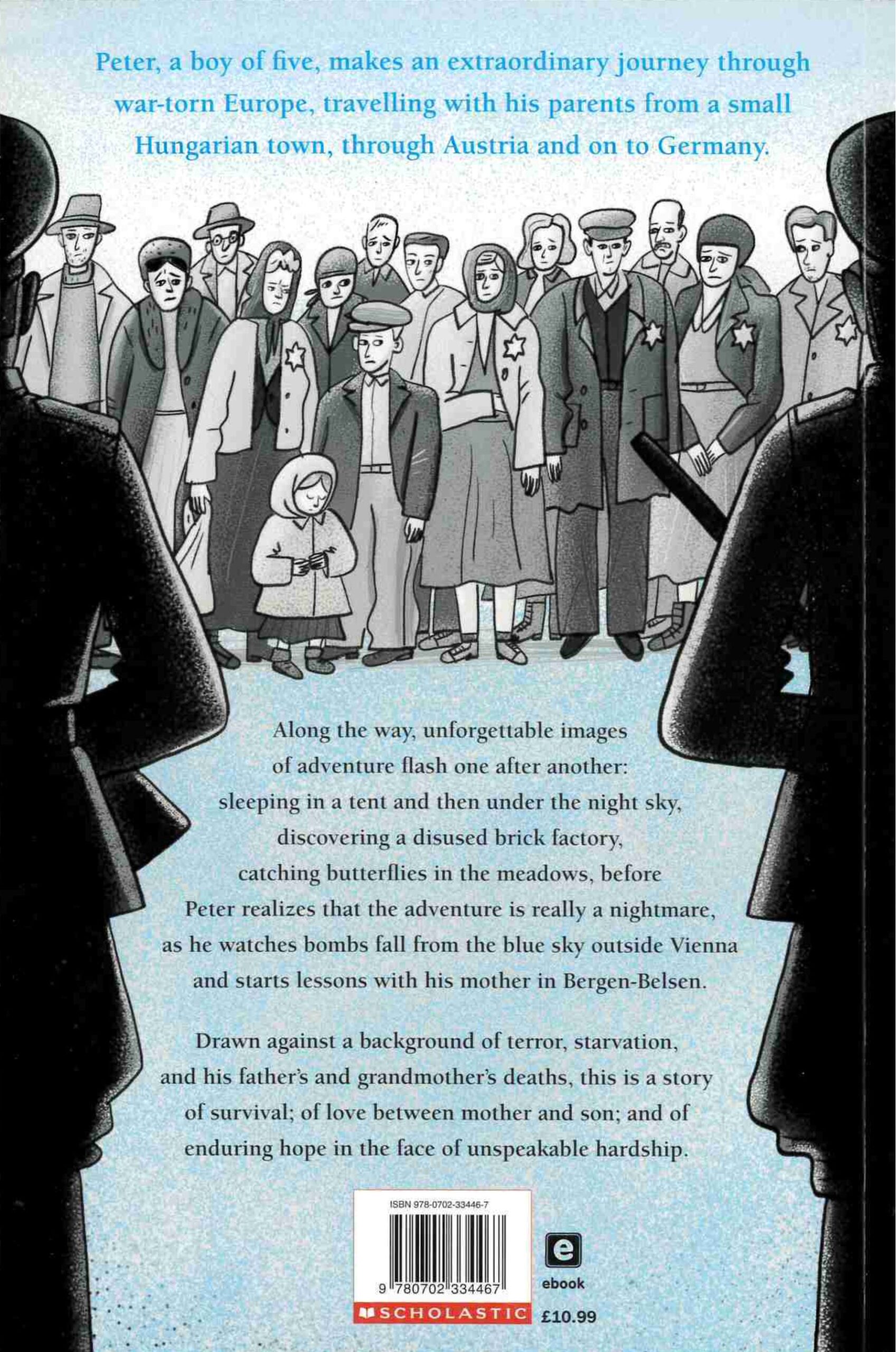 The Boy Who Didn't Want To Die (Back cover)