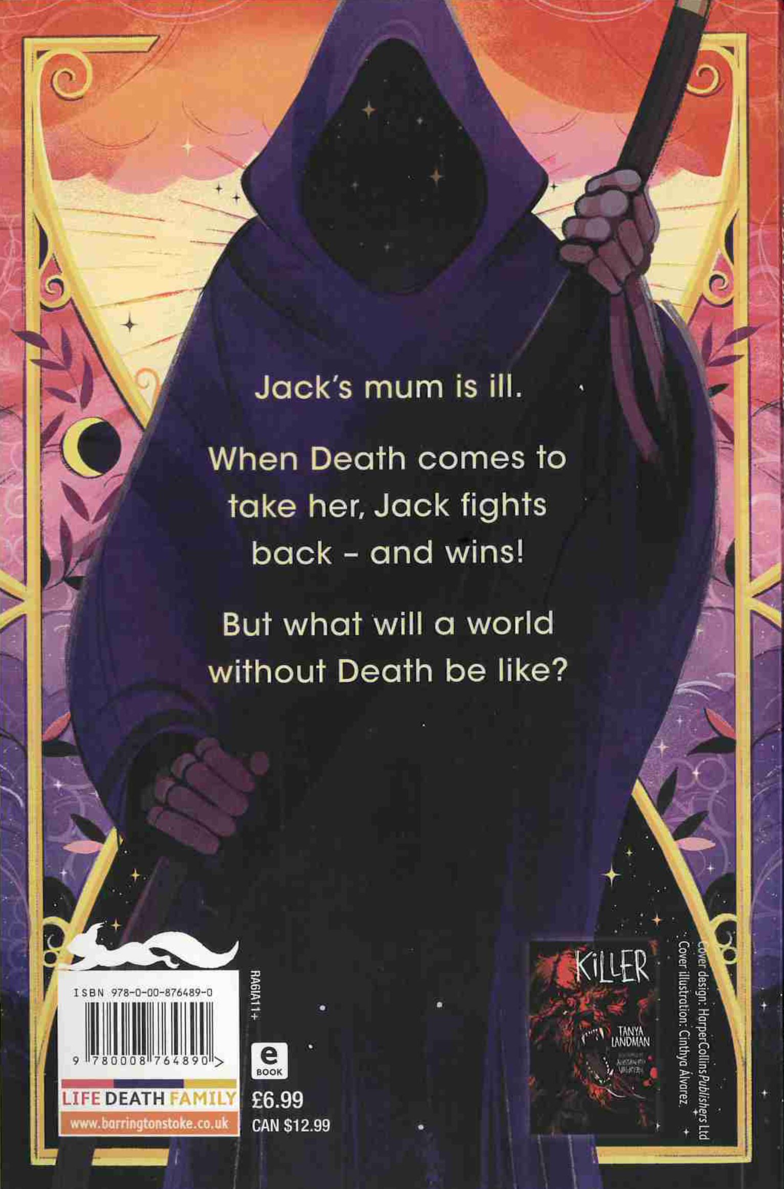 The Day Death Died (Back cover)