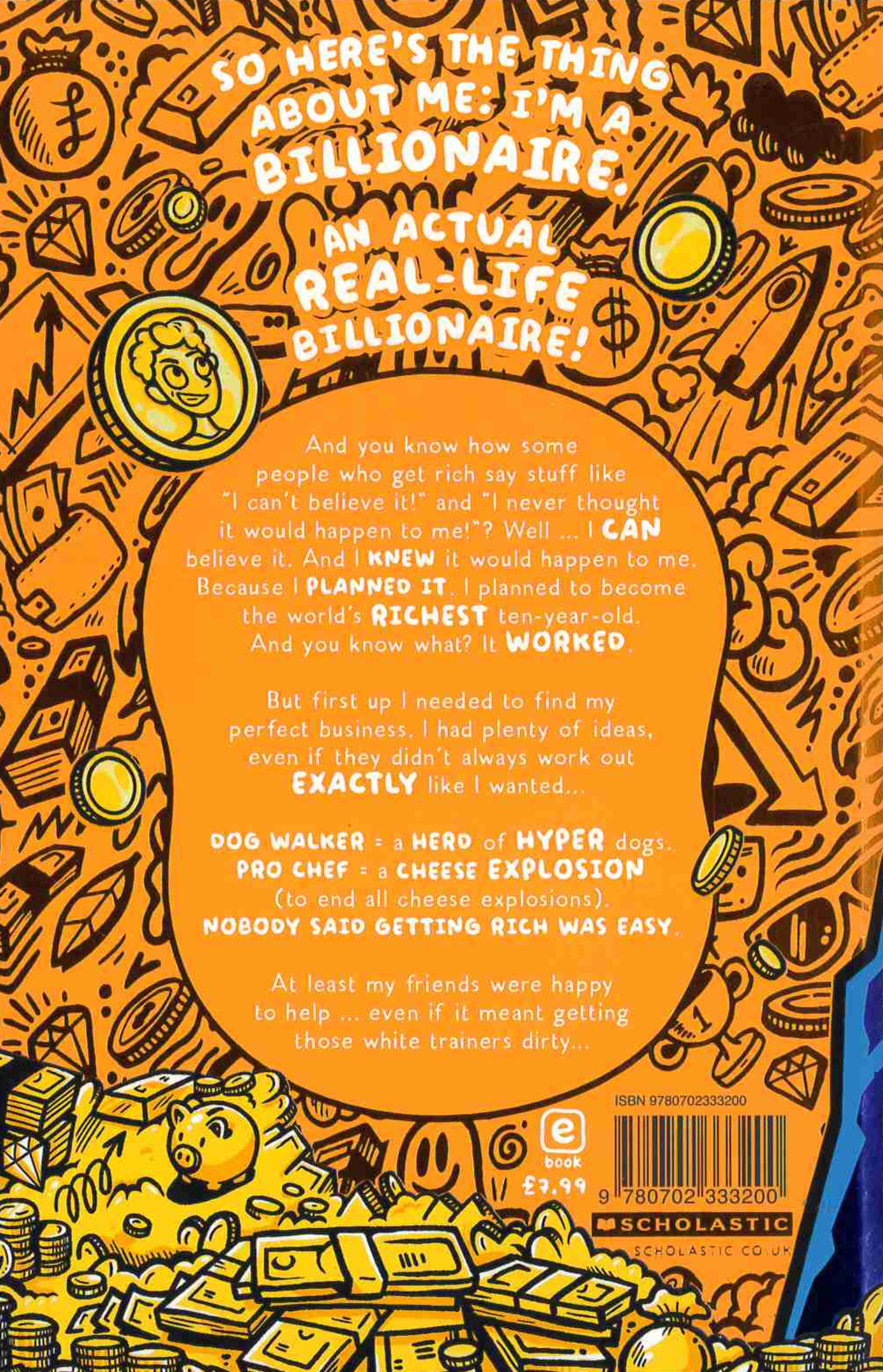 Diary Of A Future Billionaire (back cover)