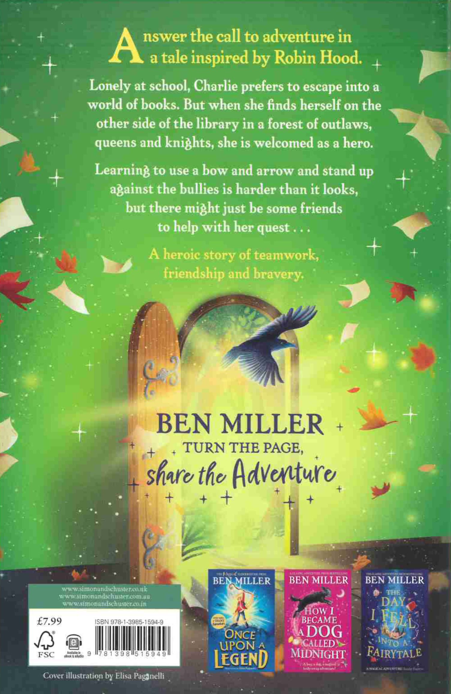 Robin Hood back cover