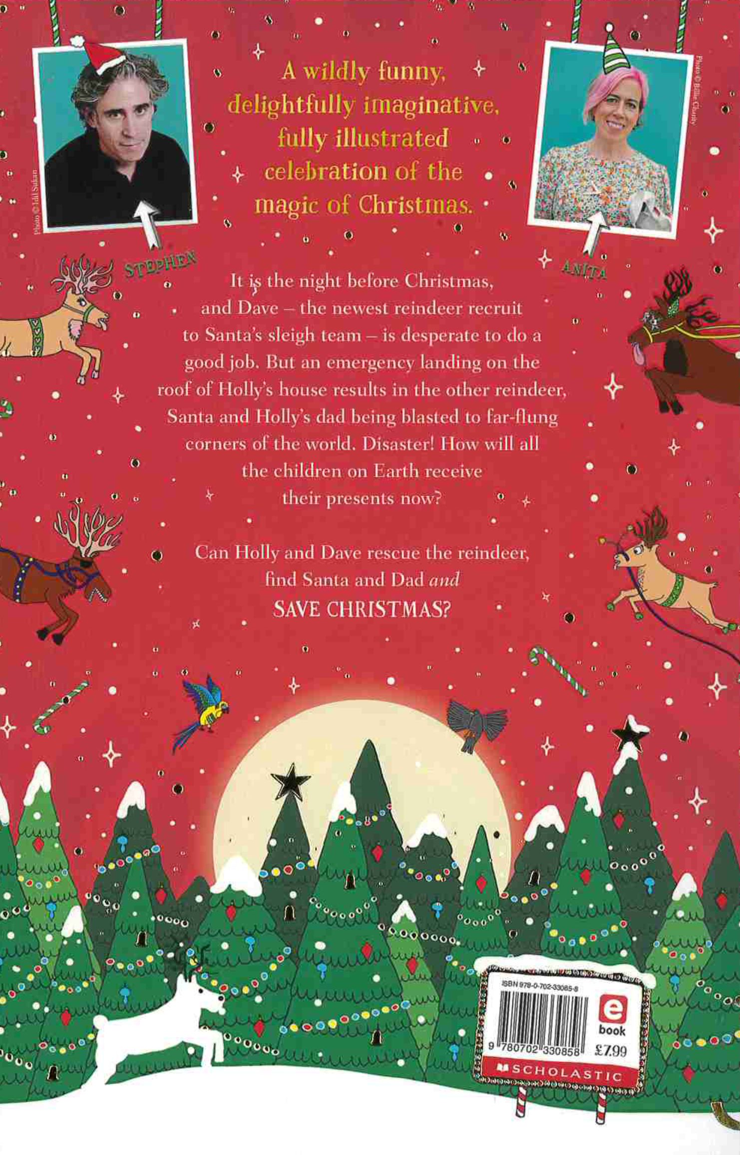 The Great Reindeer Rescue back cover