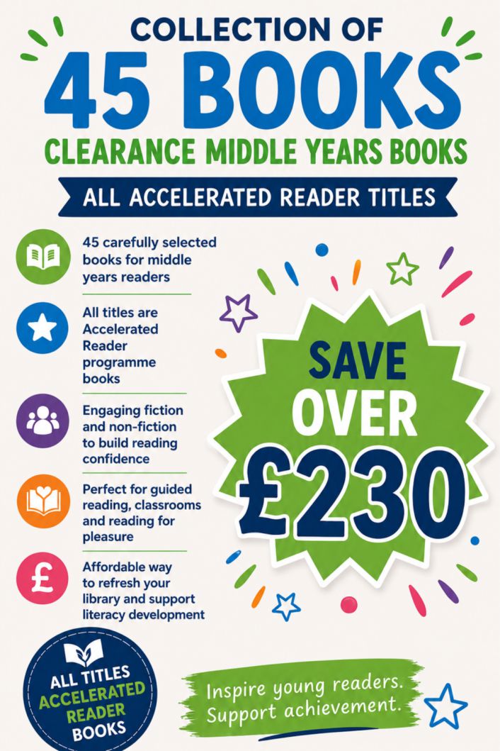 Middle Years Accelerated Reader Clearance Collection | 45 Books