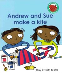 Andrew and Sue make a kite