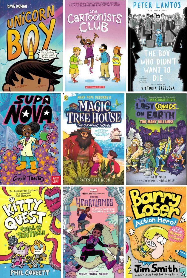 Middle Years Graphic Novels Collection | 30 Books