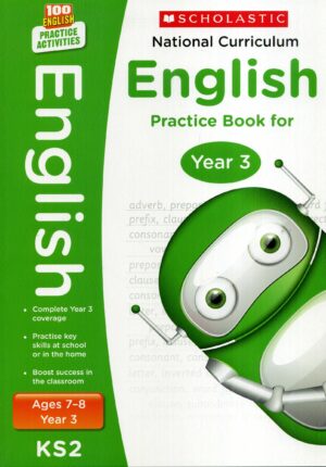 Scholastic English practice book for Year 3