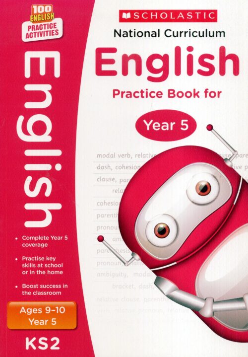 Scholastic English practice book for Year 5