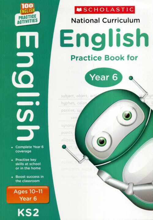 Scholastic English practice book for Year 6