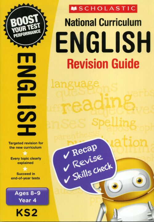 Scholastic English Revision Guide - Year 4