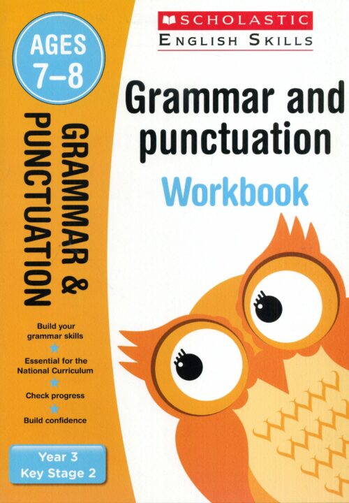 Scholastic Grammar and Punctuation workbook for Year 3