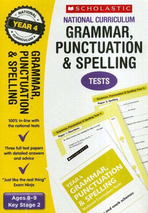 Scholastic Practice Papers for Grammar, Punctuation and Spelling for Year 4