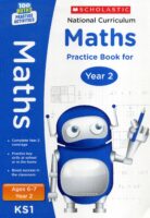 Scholastic Maths practice book for Year 2