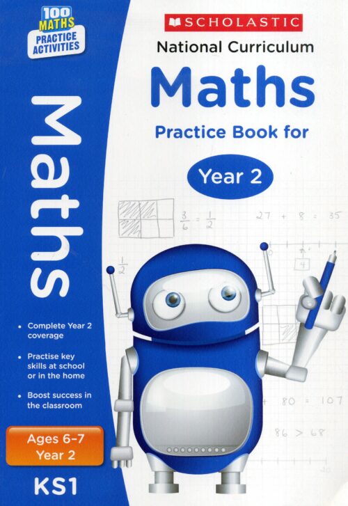 Scholastic Maths practice book for Year 2