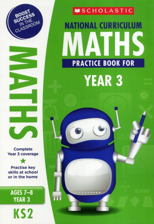 Scholastic Maths practice book for Year 3