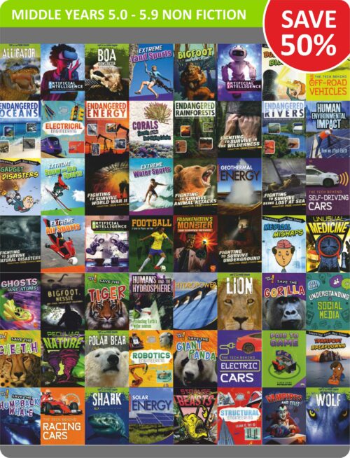 AR Middle Years 5.0 - 5.9 Non Fiction Collection 2021