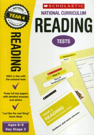 Scholastic Practice Papers for Reading - Year 4