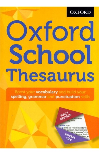 Oxford School Thesaurus Paperback