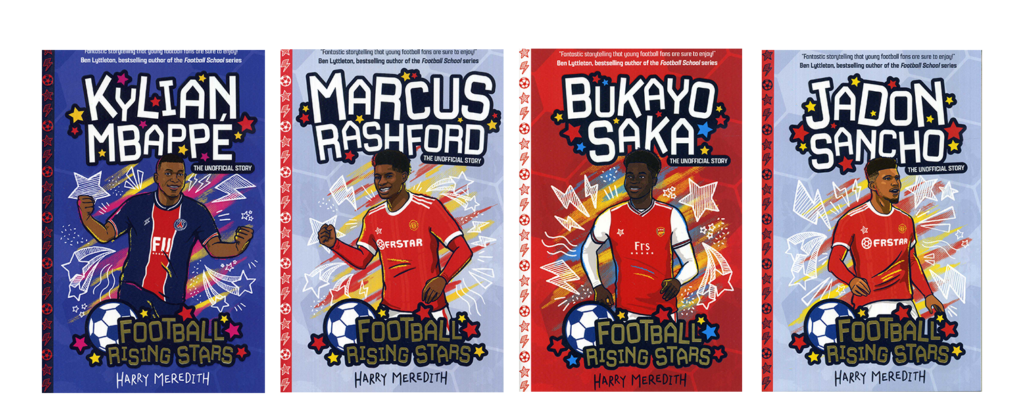 Covers of four Unofficial Story books